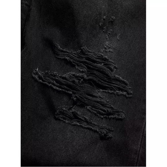 Levi's® Premium RIBCAGE STRAIGHT ANKLE WOMEN'S JEANS in Skewed Break - Black - Picture 5 of 14